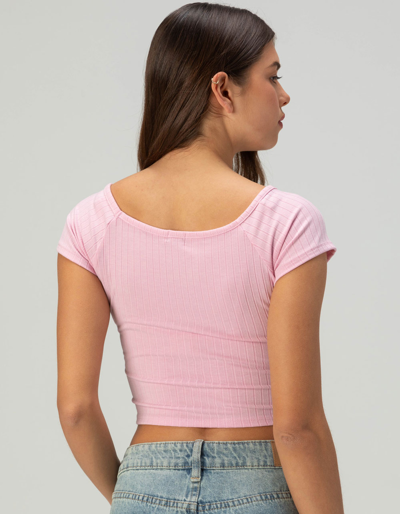 TILLYS Boat Neck Womens Tee image number 3