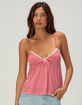 RSQ Womens Stripe Babydoll Top image number 5