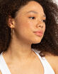 FULL TILT 3 Pack Dainty Hoop Earring Set image number 1