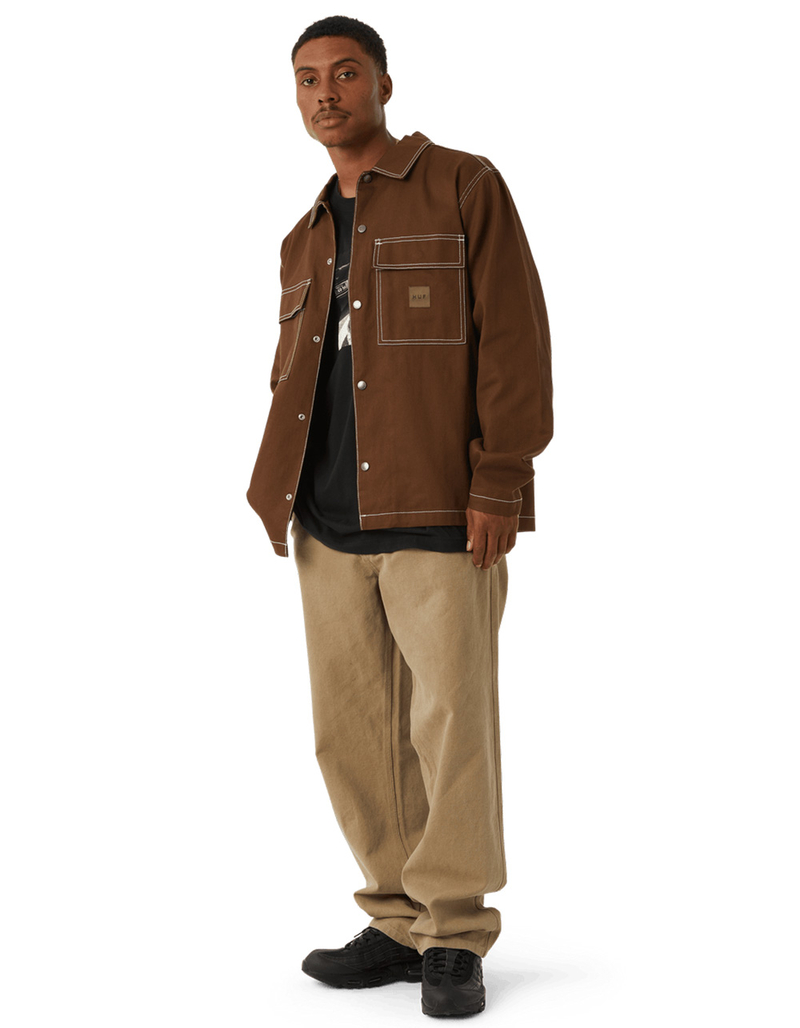 HUF Mason Mens Shacket image number 3