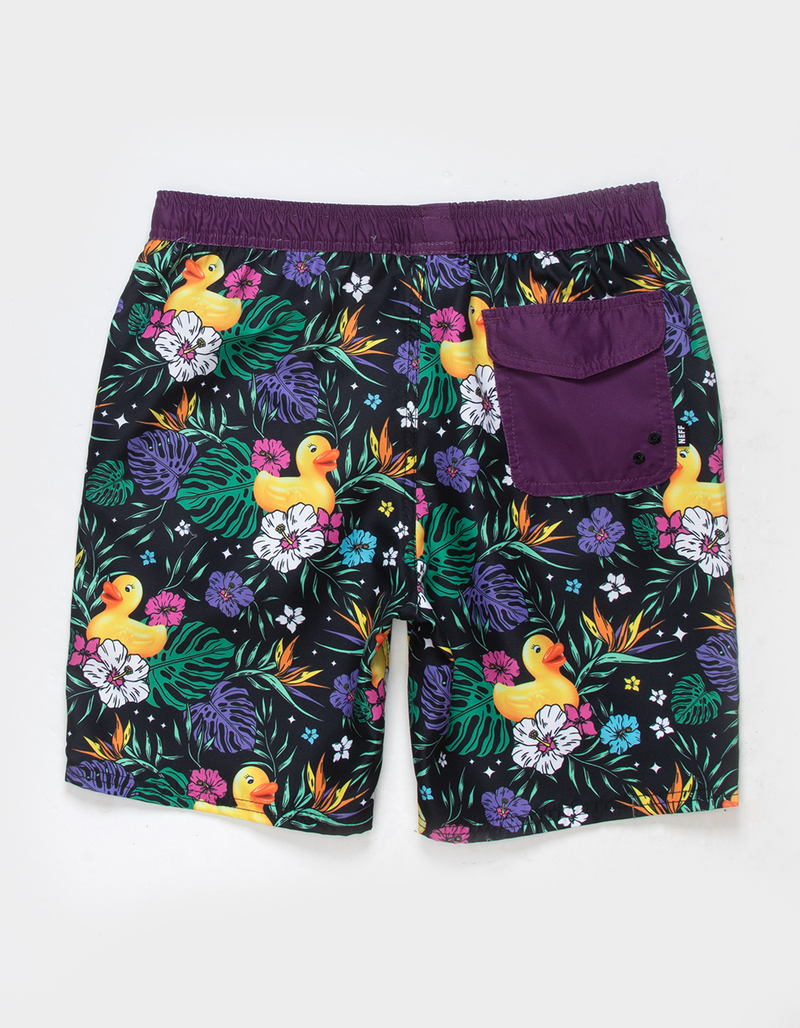 NEFF Tropic Duck Boys 17'' Volley Shorts image number 1