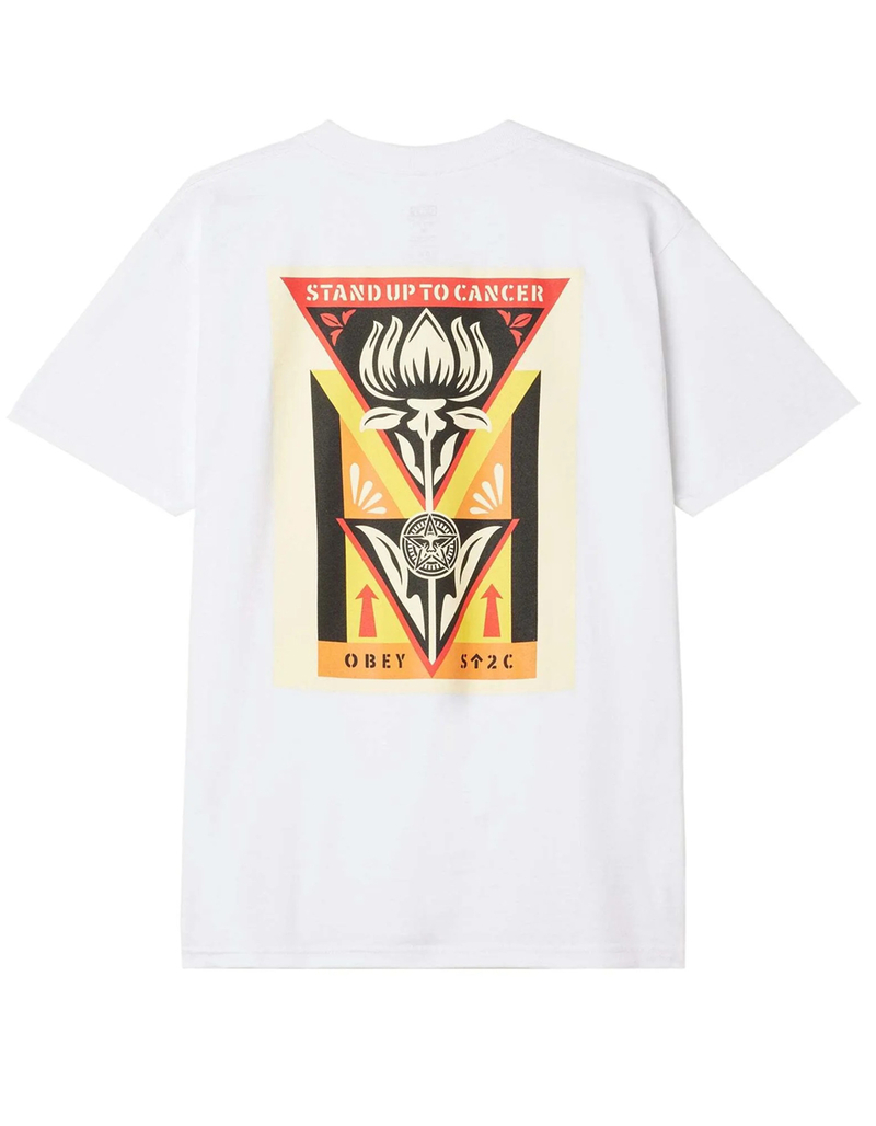 OBEY Stand Up To Cancer Mens Classic Tee image number 0