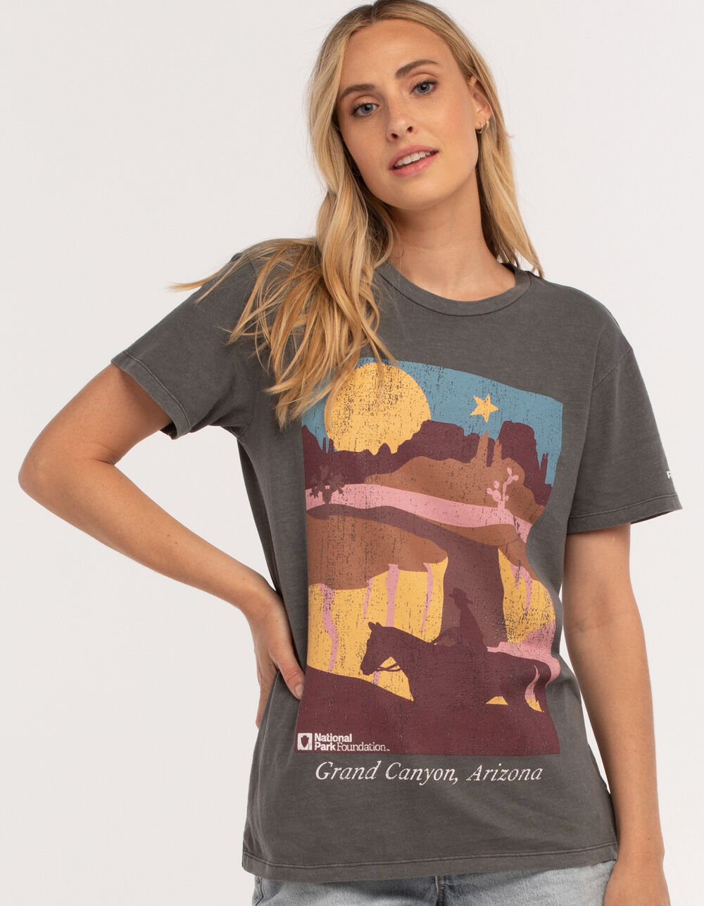 Grand Canyon Womens Oversized Tee 
