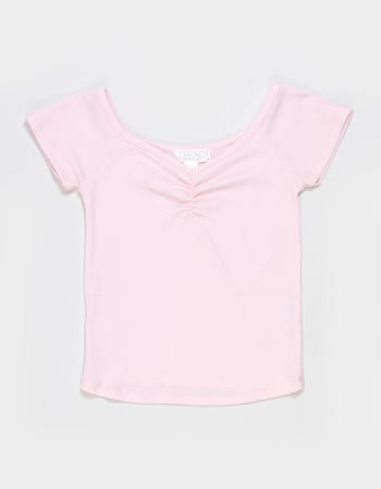 FULL TILT Essentials Girls Cinch Tee Alternative Image