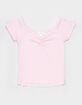 FULL TILT Essentials Girls Cinch Tee image number 2