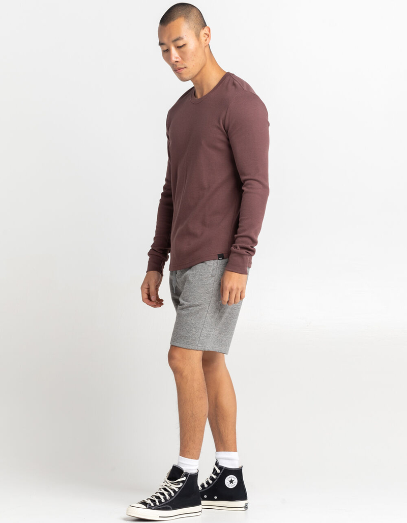 RSQ Mens Heather Gray Sweat Shorts image number 2