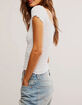 FREE PEOPLE Pucker Up Womens Seamless Tee image number 3
