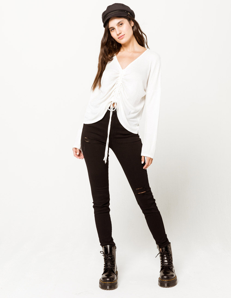 RSQ Shirred Front Womens Thermal image number 3