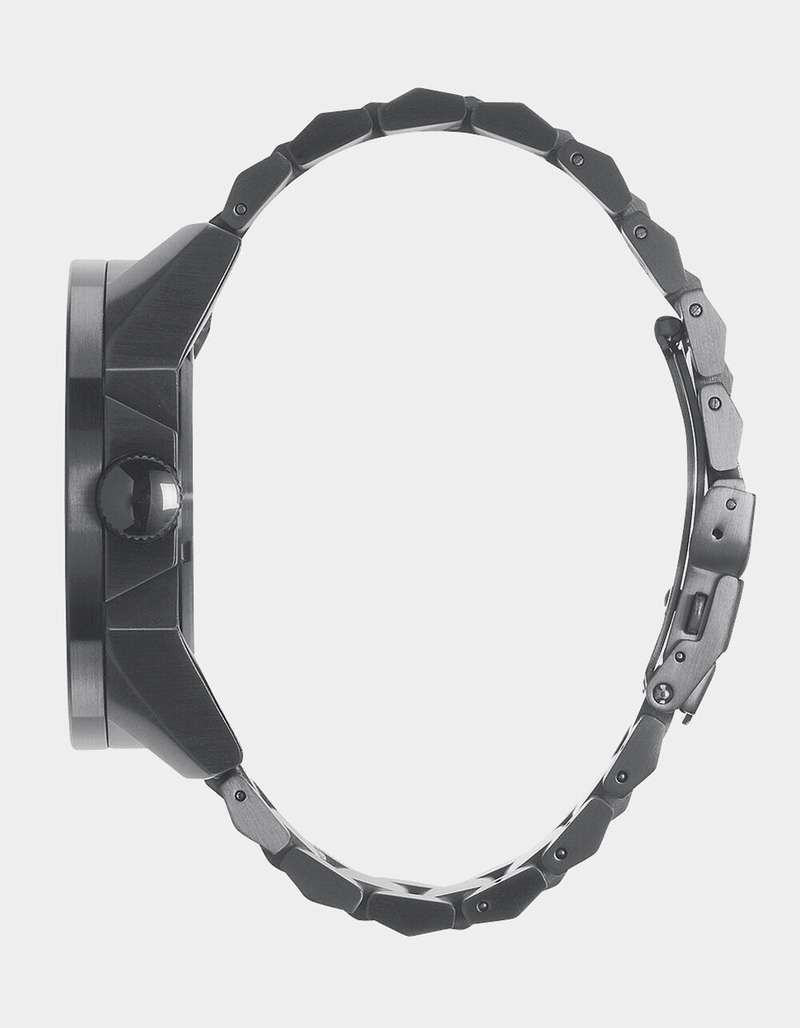 NIXON Corporal SS Red & Gunmetal Watch image number 2