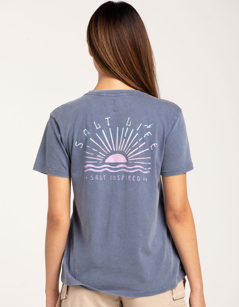 SALT LIFE Radiating Sun Womens Tee image number 0