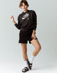 NIKE Air High Rise Womens Sweat Shorts image number 4