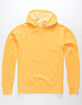 INDEPENDENT TRADING COMPANY Midweight Pigment Dyed Gold Mens Hoodie image number 1