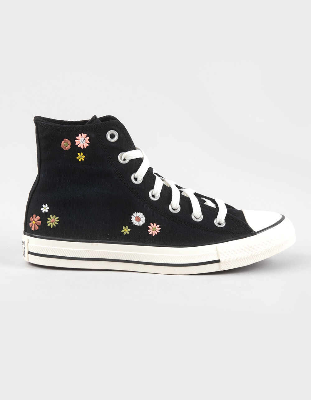 Lilly　0923 CONVERSE All Star Flower Power Womens High Top Shoes - BLACK - 9