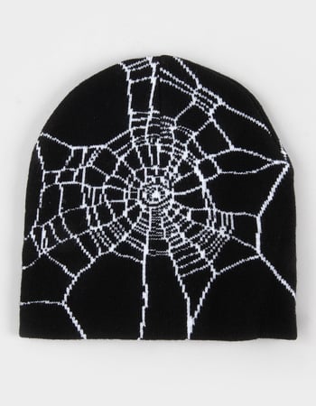 Spider Web Skully Beanie Primary Image