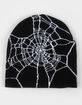Spider Web Skully Beanie image number 1
