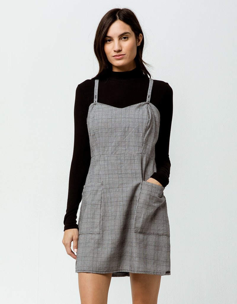 VOLCOM Ur A Plaid Girl Dress image number 0