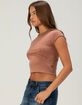 FREE PEOPLE Protagonist Womens Crop Tee image number 3