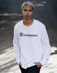 CHAMPION Shadow Script White Mens T-Shirt image number 1