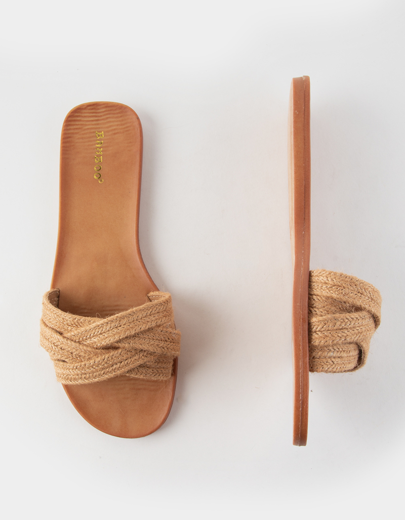 BAMBOO Moonbeam Womens Slide Sandals image number 4