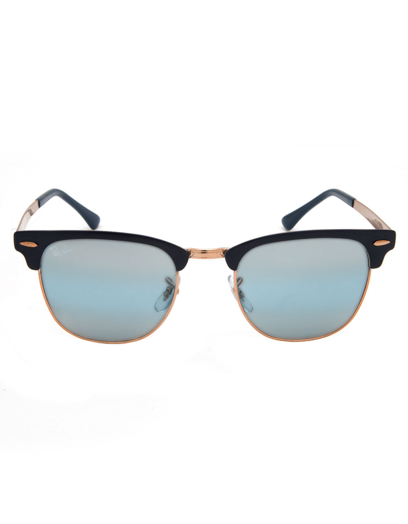 RAY-BAN Clubmaster Metal Dark Blue Sunglasses image number 1
