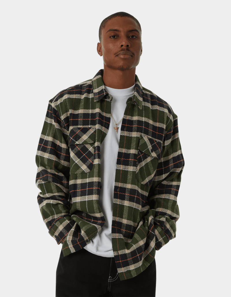 HUF Prescott Mens Flannel image number 1