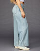 RSQ Womens Mid Rise Wide Leg Jeans image number 3