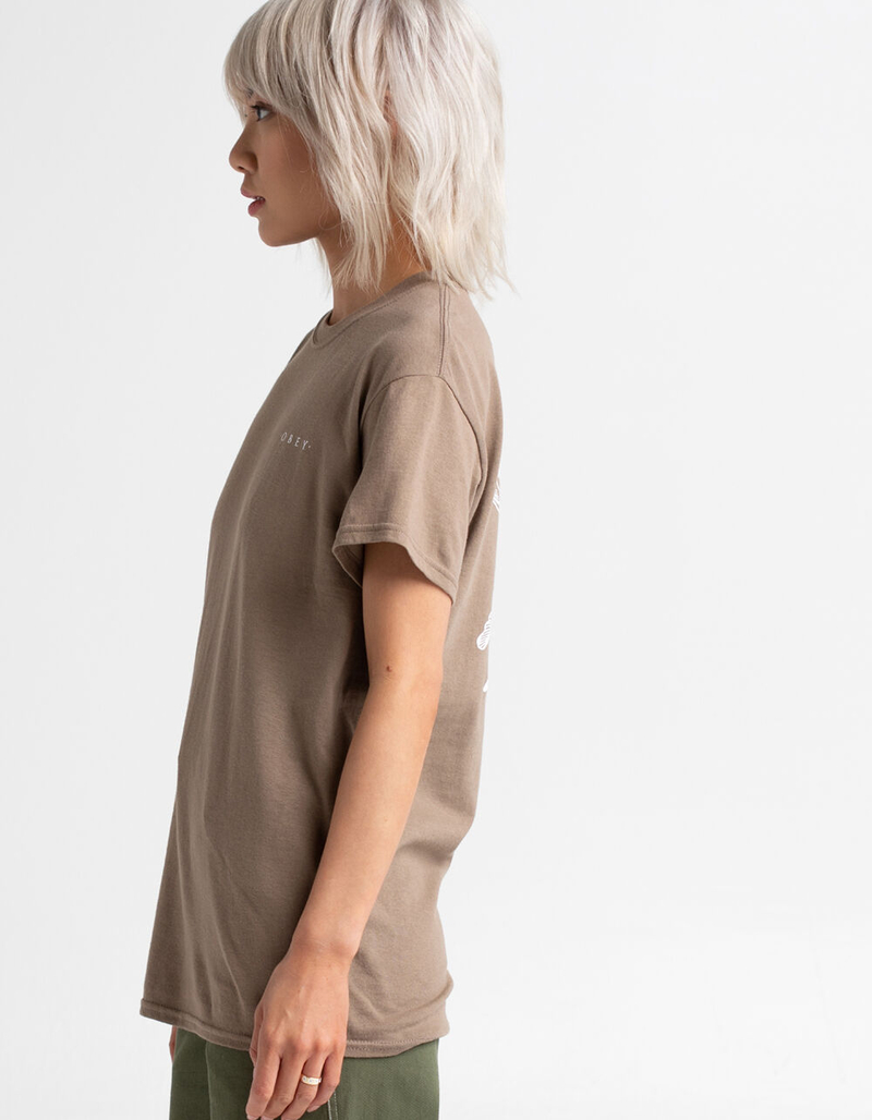 OBEY Lotus Womens Oversized Tee image number 2