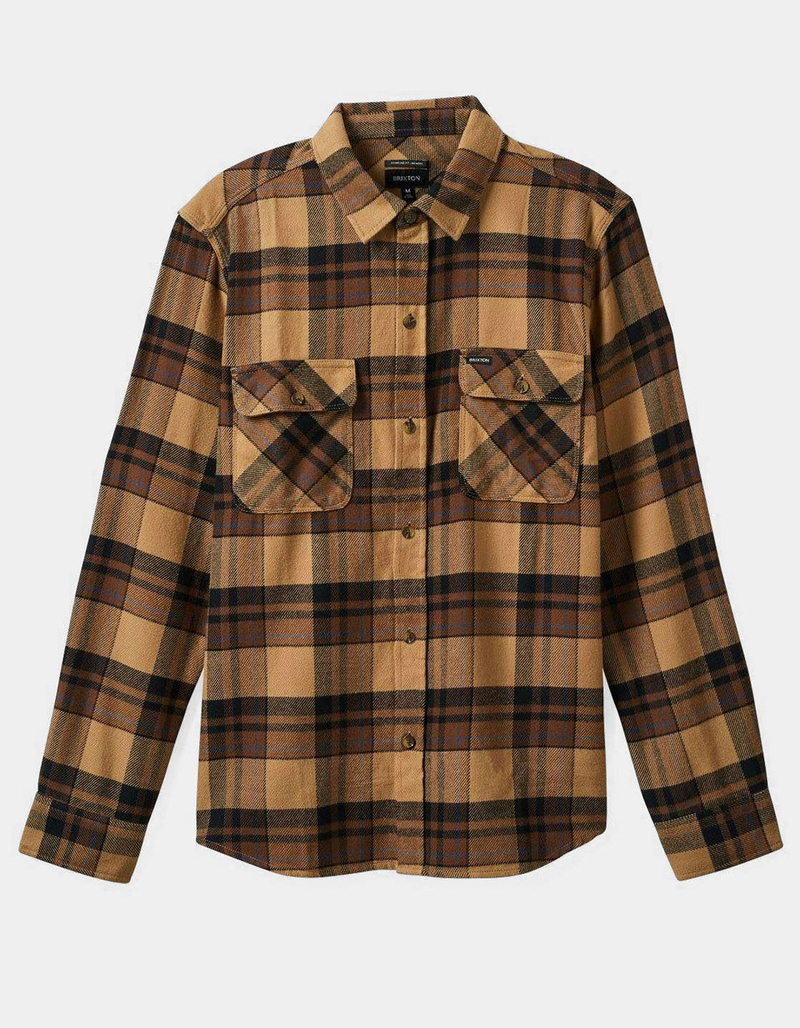 BRIXTON Bowery Mens Flannel image number 0