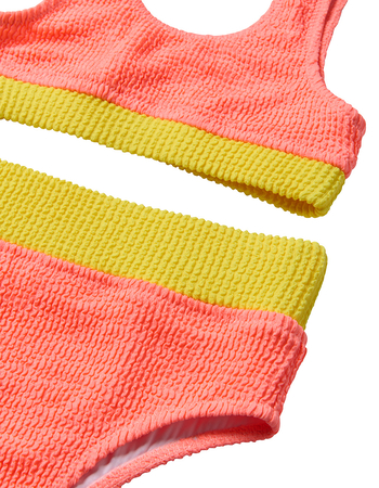 SEAESTA SURF Textured Girls Bralette Bikini Set Alternative Image