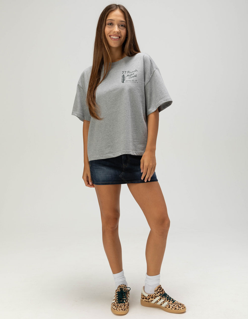 BRIXTON Ranch Motor Court Womens Boxy Tee image number 3