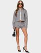 EDIKTED Roshelle Tailored Micro Shorts image number 5