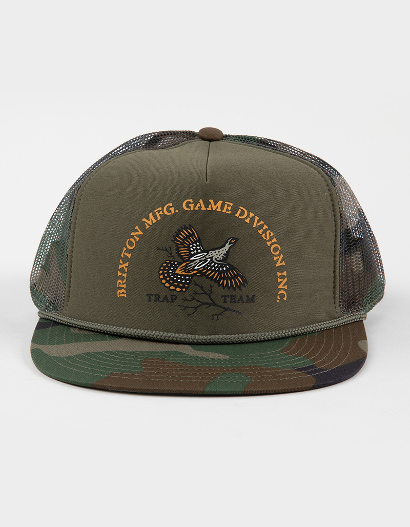 BRIXTON Game NetPlus Trucker Hat image number 1