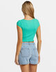 BILLABONG Notch Womens Crop Tee image number 3