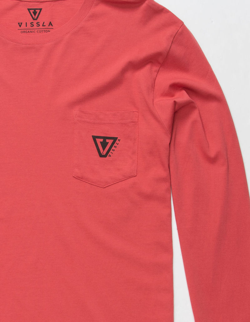 VISSLA Established Mens Pocket Tee image number 1