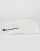 CHAMPION IPO Jock Mens White Slide Sandals image number 4