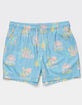 RSQ Mens Baja 5" Swim Shorts image number 7