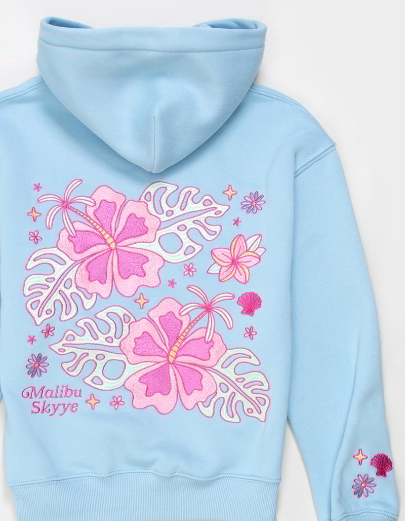 MALIBU SKYYE Hibiscus Girls Hoodie image number 2