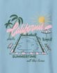 CALIFORNIA Summertime Pool Day Unisex Kids Tee image number 2