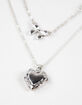 FULL TILT Layered Locket/Bow Necklace image number 2