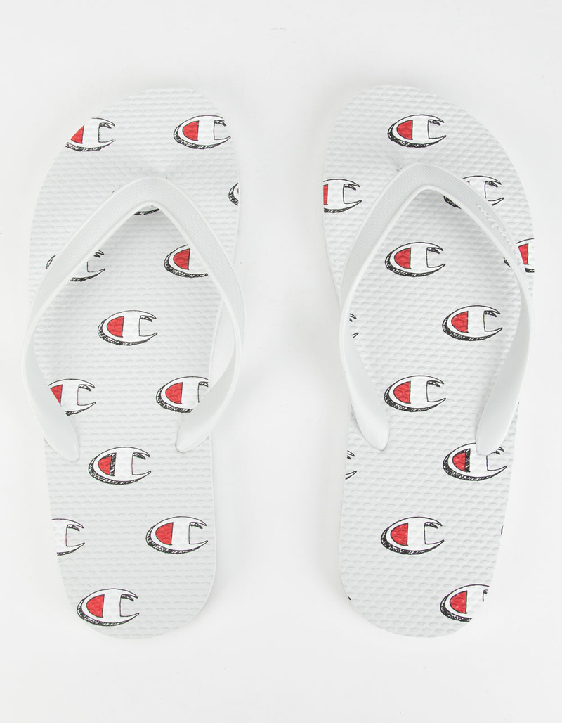 CHAMPION Repeat C White Mens Sandals image number 1