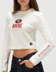 THE WILD COLLECTIVE San Francisco 49ers Womens Long Sleeve Baby Tee image number 3