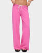 EDIKTED Callista Straight Leg Sweatpants image number 1