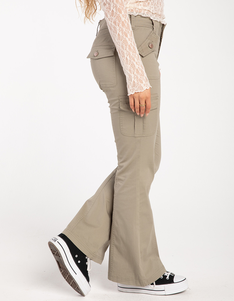 Fabrosanz: Coral Cargo Flare Pants