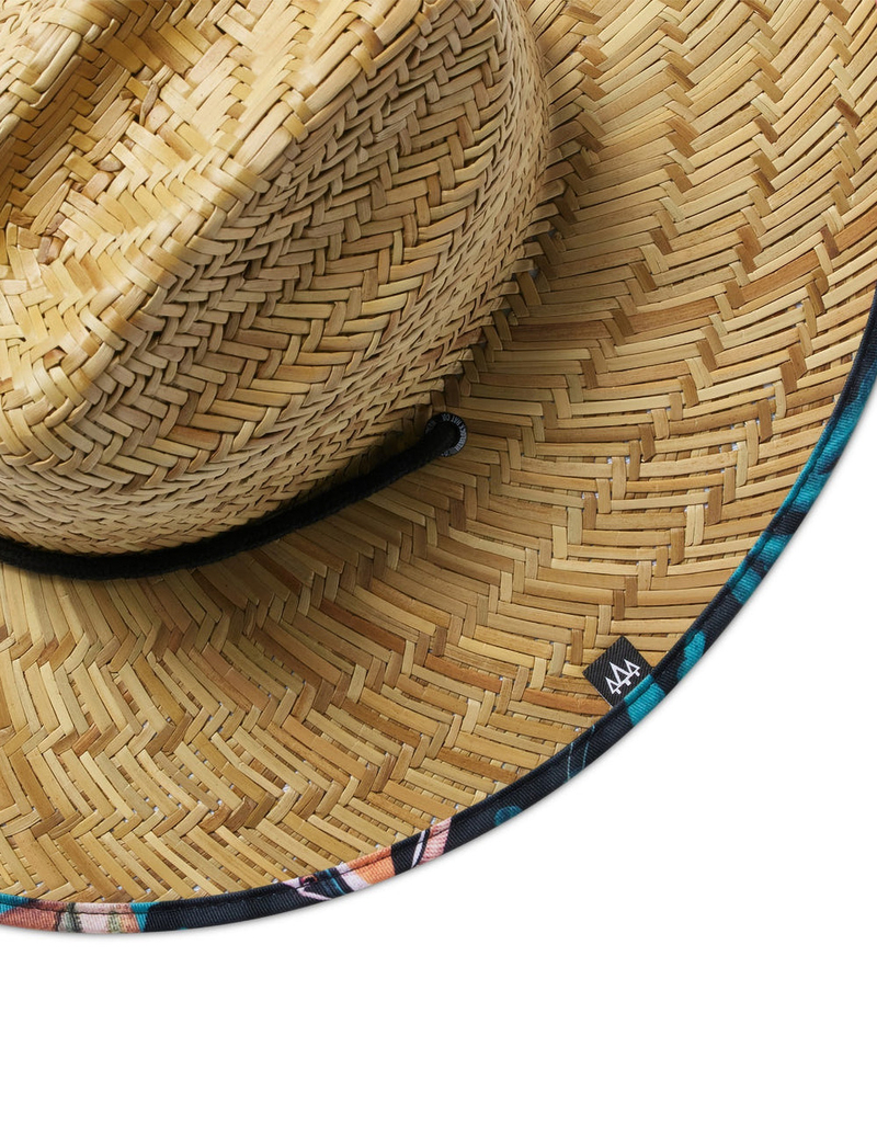 HEMLOCK HAT CO. Finley Kids Straw Lifeguard Hat image number 3
