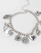 FULL TILT Cross/Heart Multi Charm Bracelet image number 2