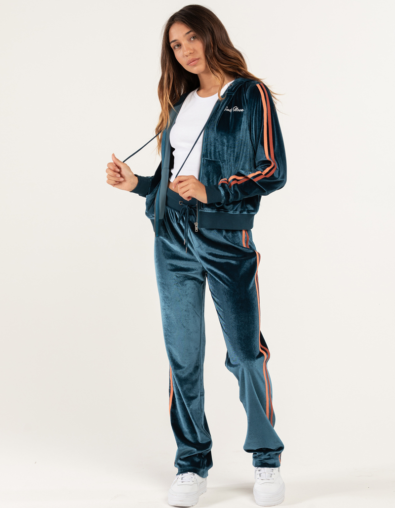 BODY GLOVE Womens Zip Up Crop Hoodie image number 3