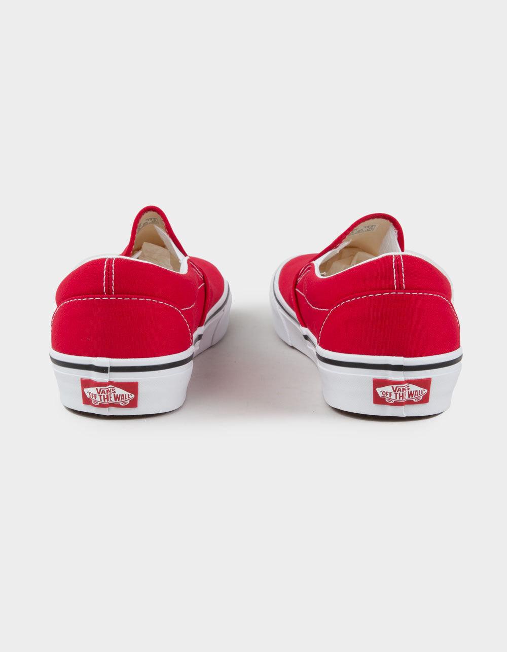 VANS Classic Slip-On Red Shoes - RED | Tillys