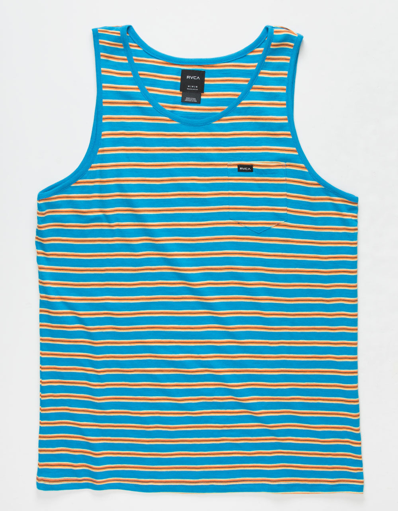 RVCA Vincent Stripe Mens Tank Top image number 0