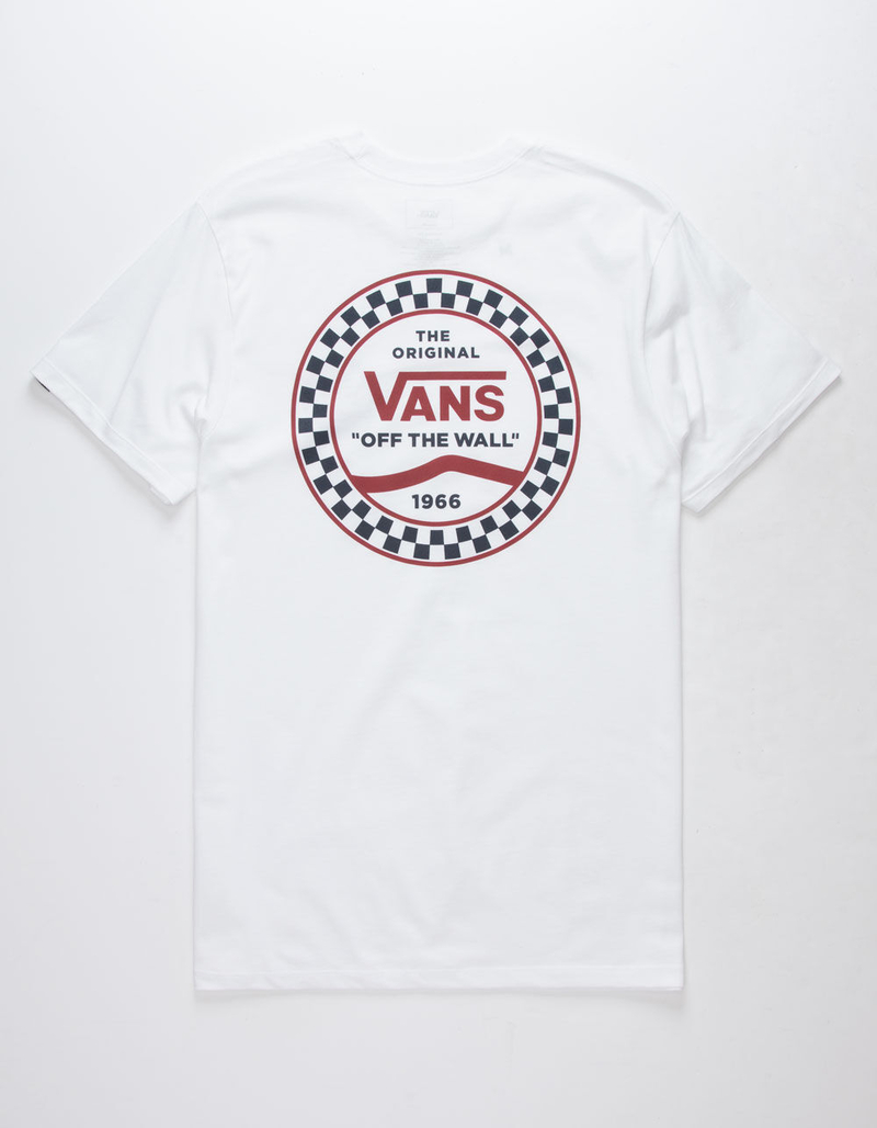 VANS Checkered Side Stripe Mens T-Shirt image number 0