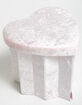 JUICY COUTURE Lidded Collapsible Heart Shaped Storage Cube image number 4